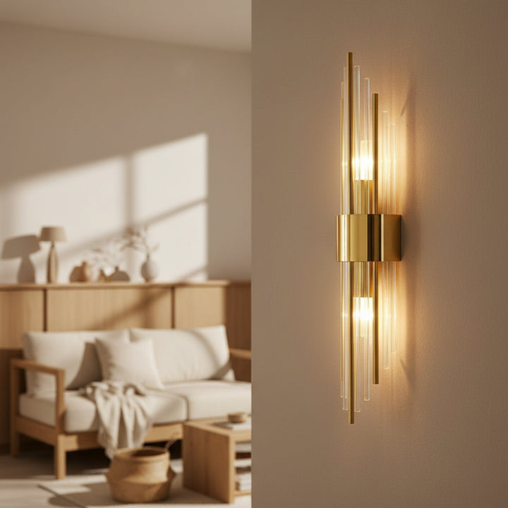 Crystal LED Wall Light